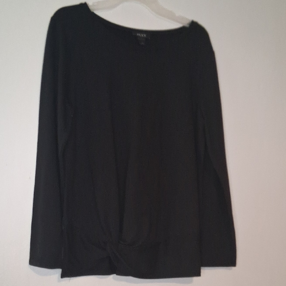 Alyx Classic Black Long Sleeve Top